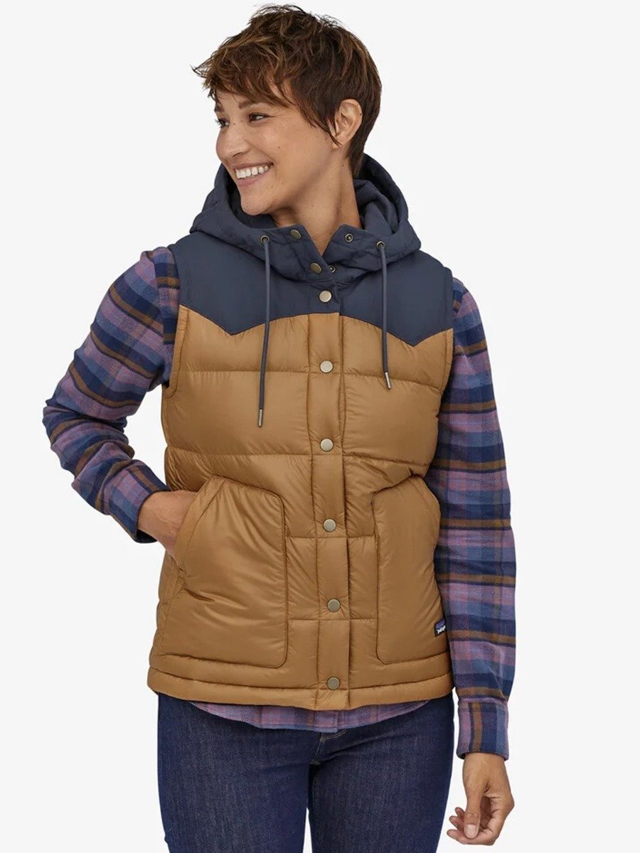 Patagonia Bivy Hooded Vest Nest Brown
