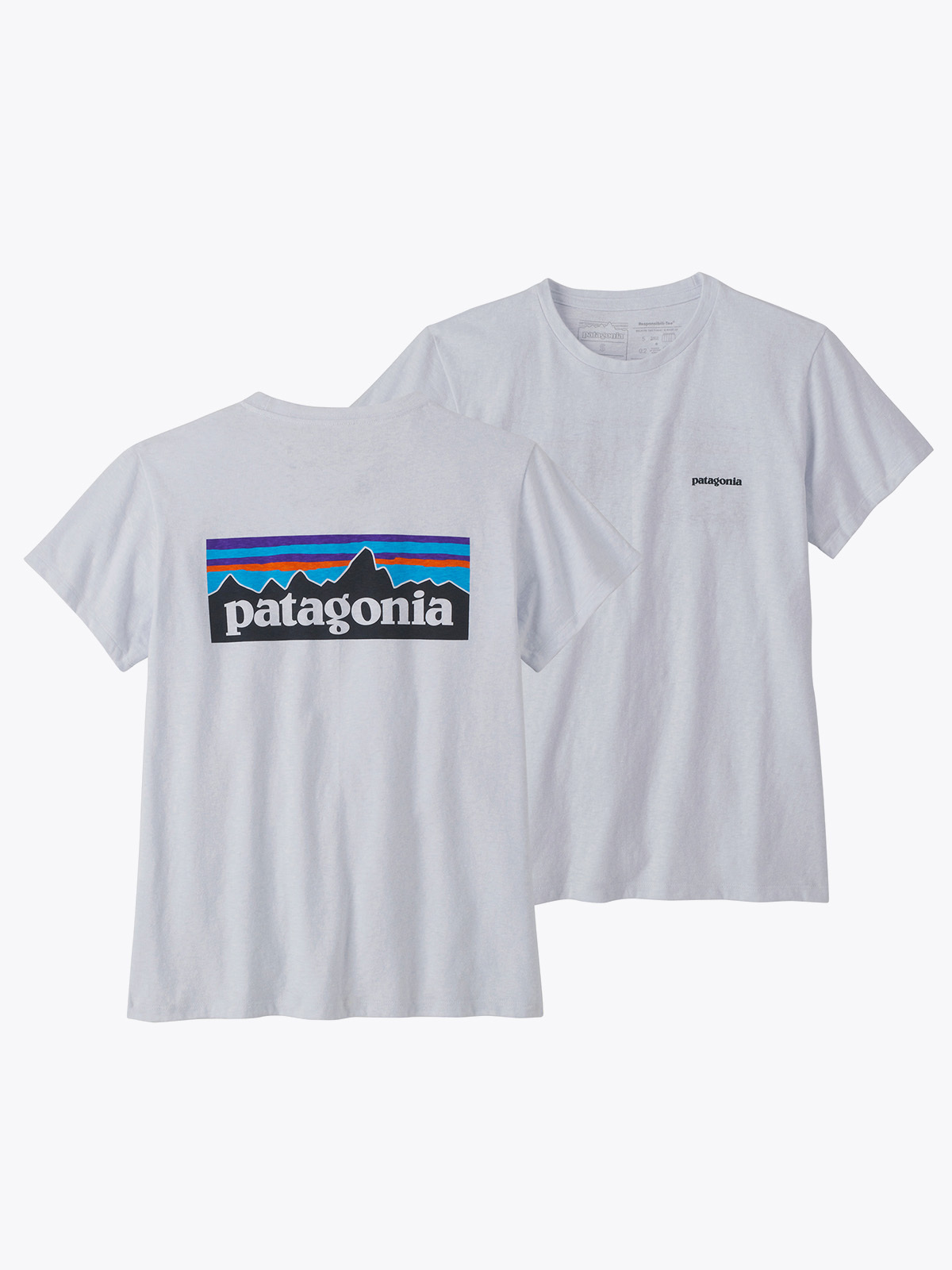 Patagonia Women’s P-6 Logo Responsibili-Tee WHI