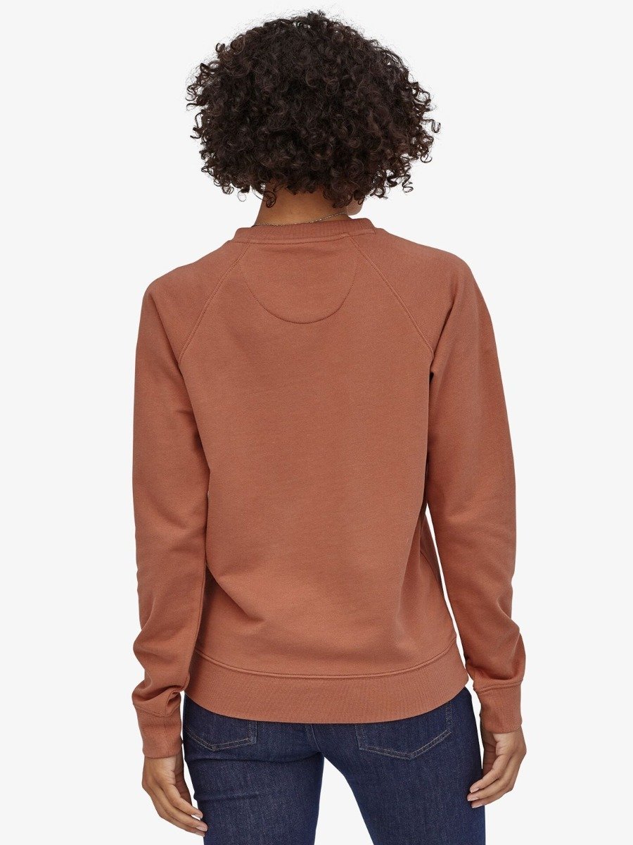 Patagonia Pastel P-6 Label Organic Crew Century Pink
