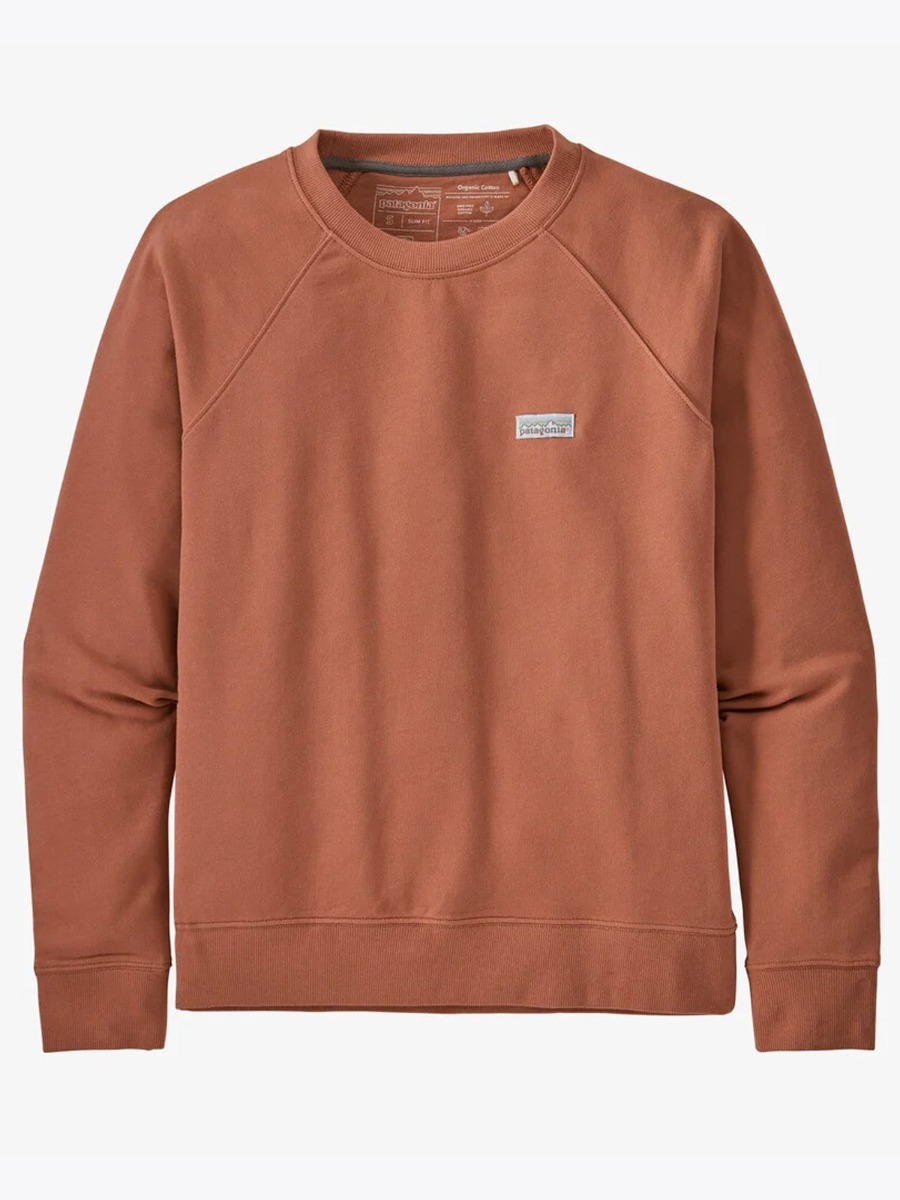 Patagonia Pastel P-6 Label Organic Crew Century Pink
