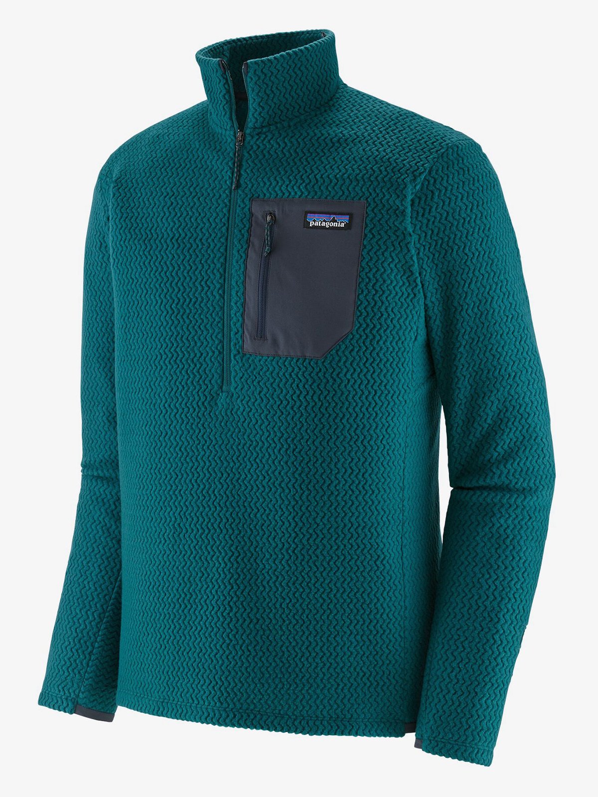 Patagonia R1 Air Zip Neck Dark Borealis Green