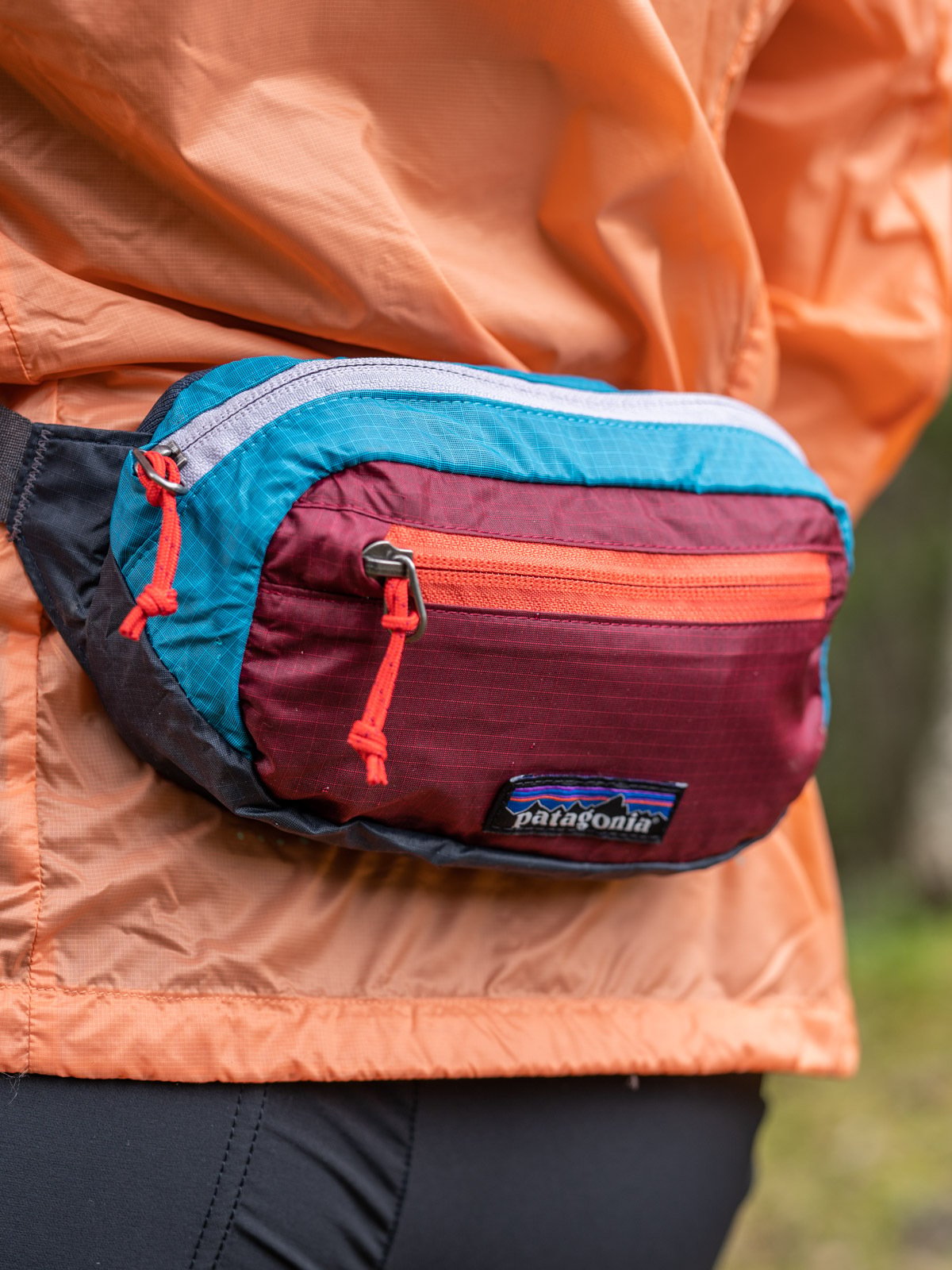 Patagonia Ultralight Black Hole Mini Hip Roamer Red
