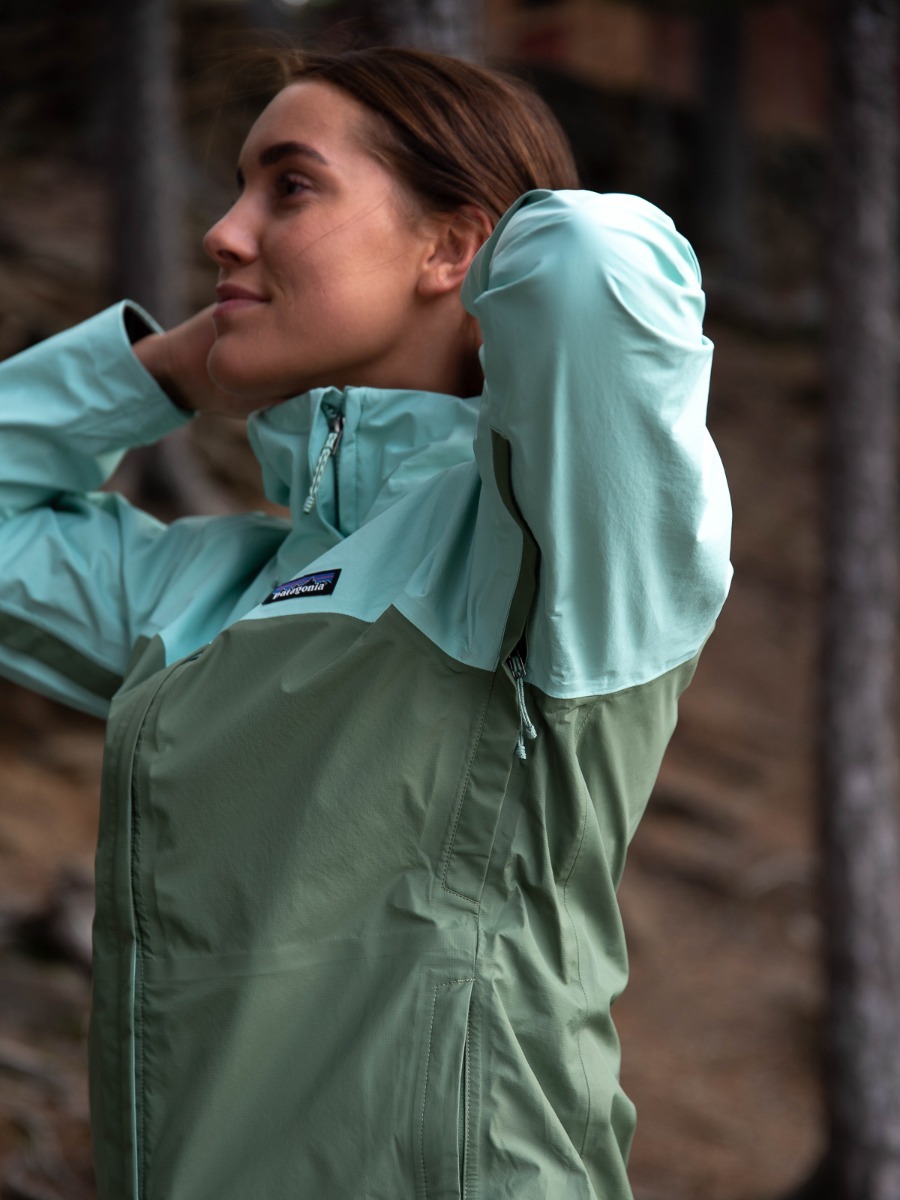 Patagonia W Torrentshell 3L Jacket Gypsum Green