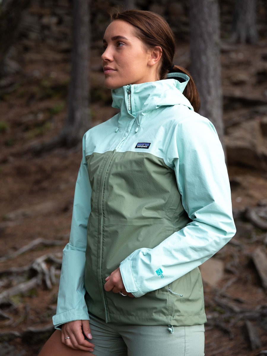 Patagonia W Torrentshell 3L Jacket Gypsum Green