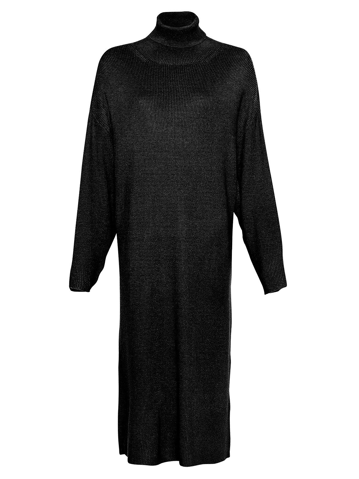 MSCH Copenhagen Magnea Rachelle Rib Dress Black