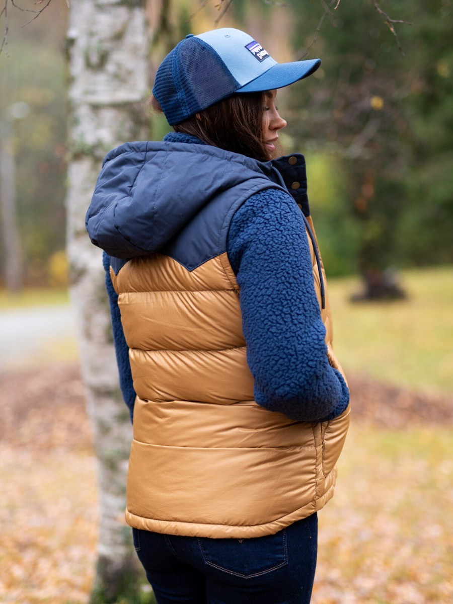 Patagonia Bivy Hooded Vest Nest Brown