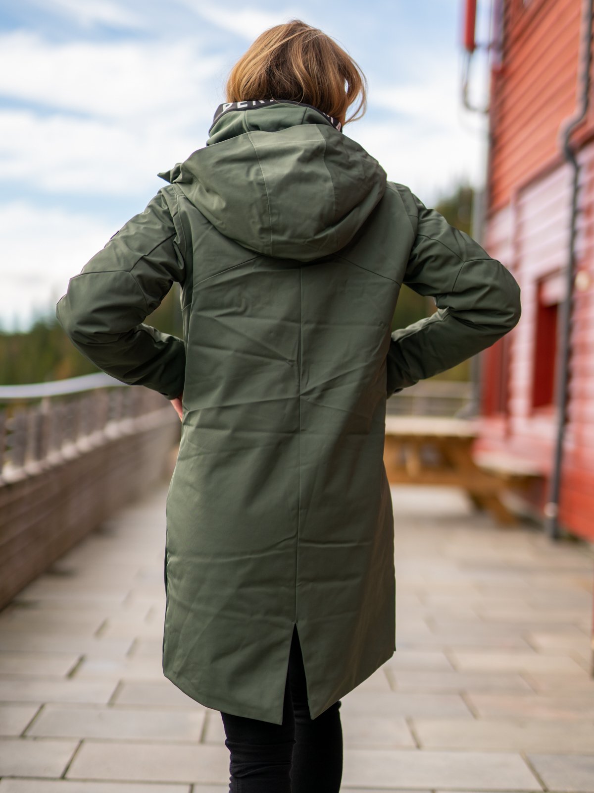 Peak Performance Sapphire Parka Thrill Green