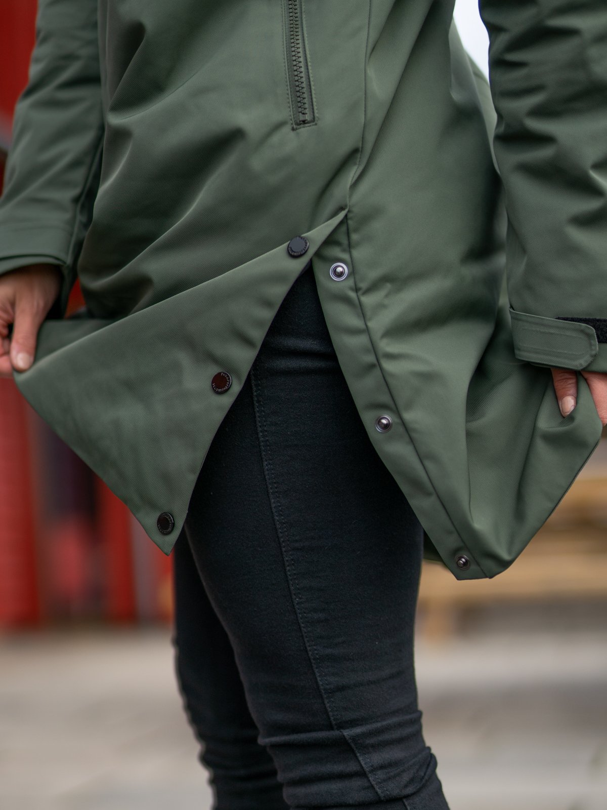 Peak Performance Sapphire Parka Thrill Green