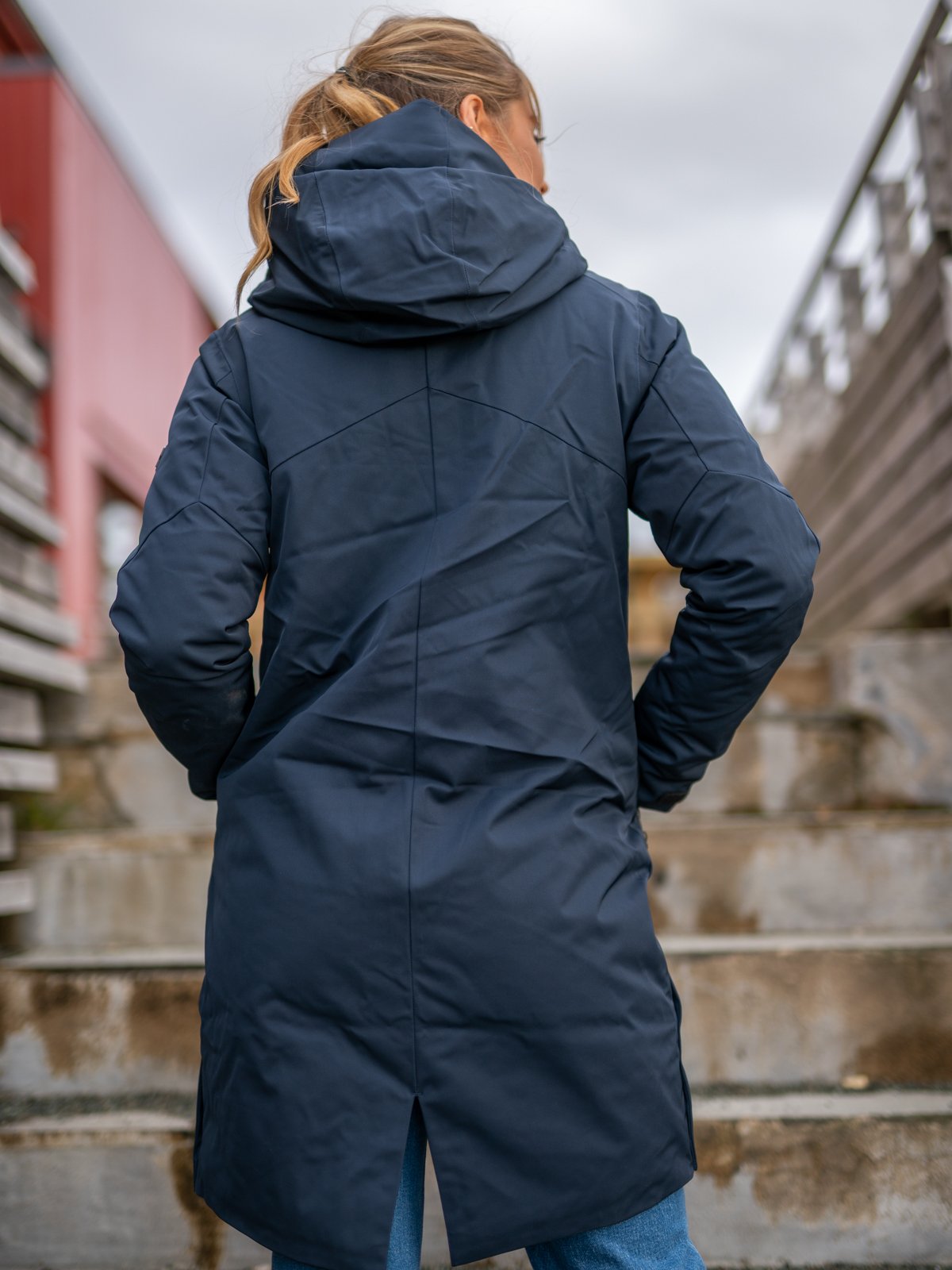 Peak Performance Sapphire Parka Blue shadow