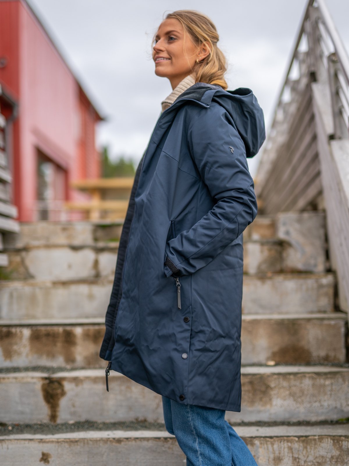 Peak Performance Sapphire Parka Blue shadow