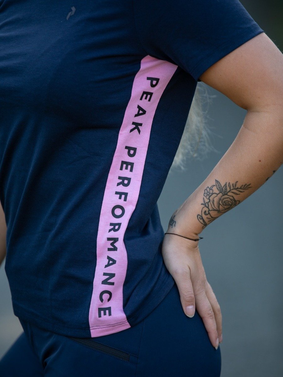 Peak Performance Rider Tee Blue Shadow