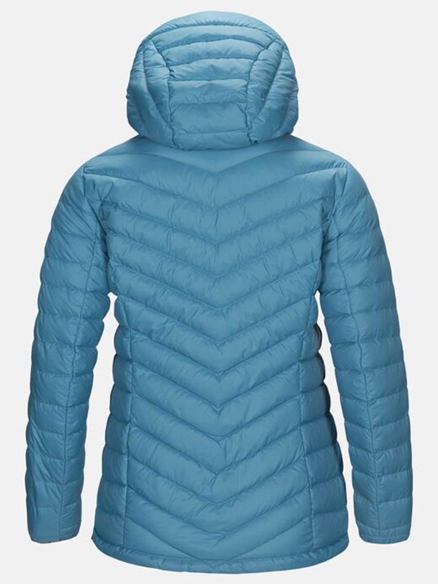 Peak Performance Frost Down Hood Dusty ice
