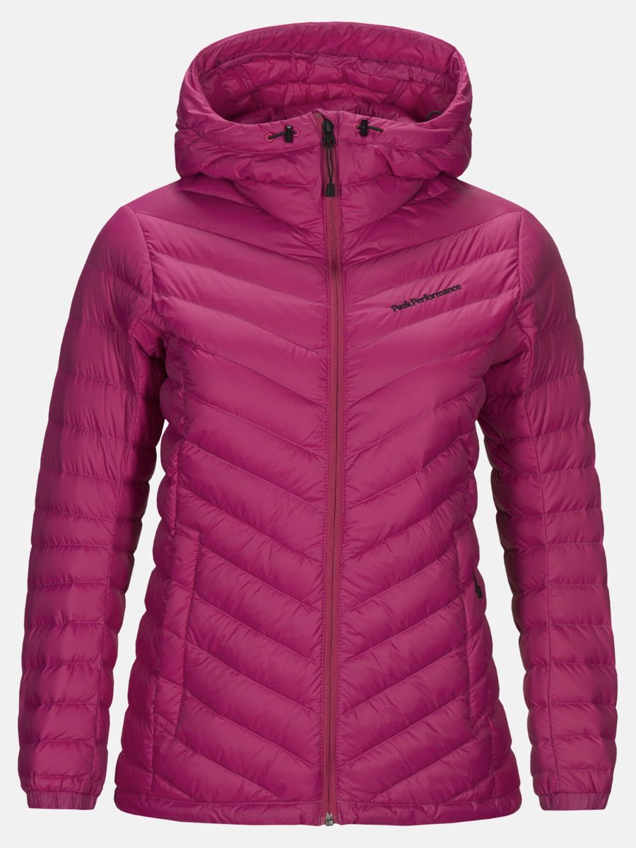 Peak Performance Frost Down Hood Power pink
