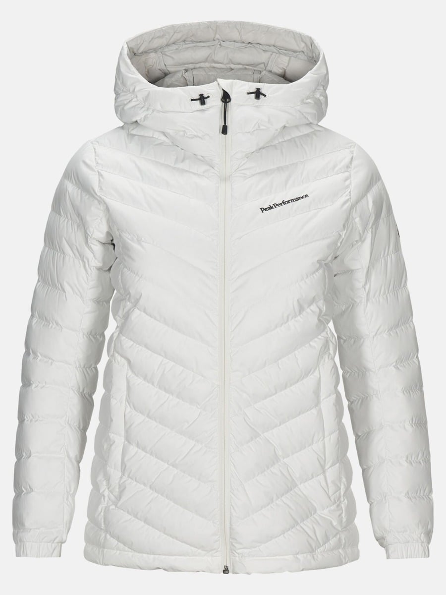 Peak Performance Frost Down Hood Jacket Offwhite