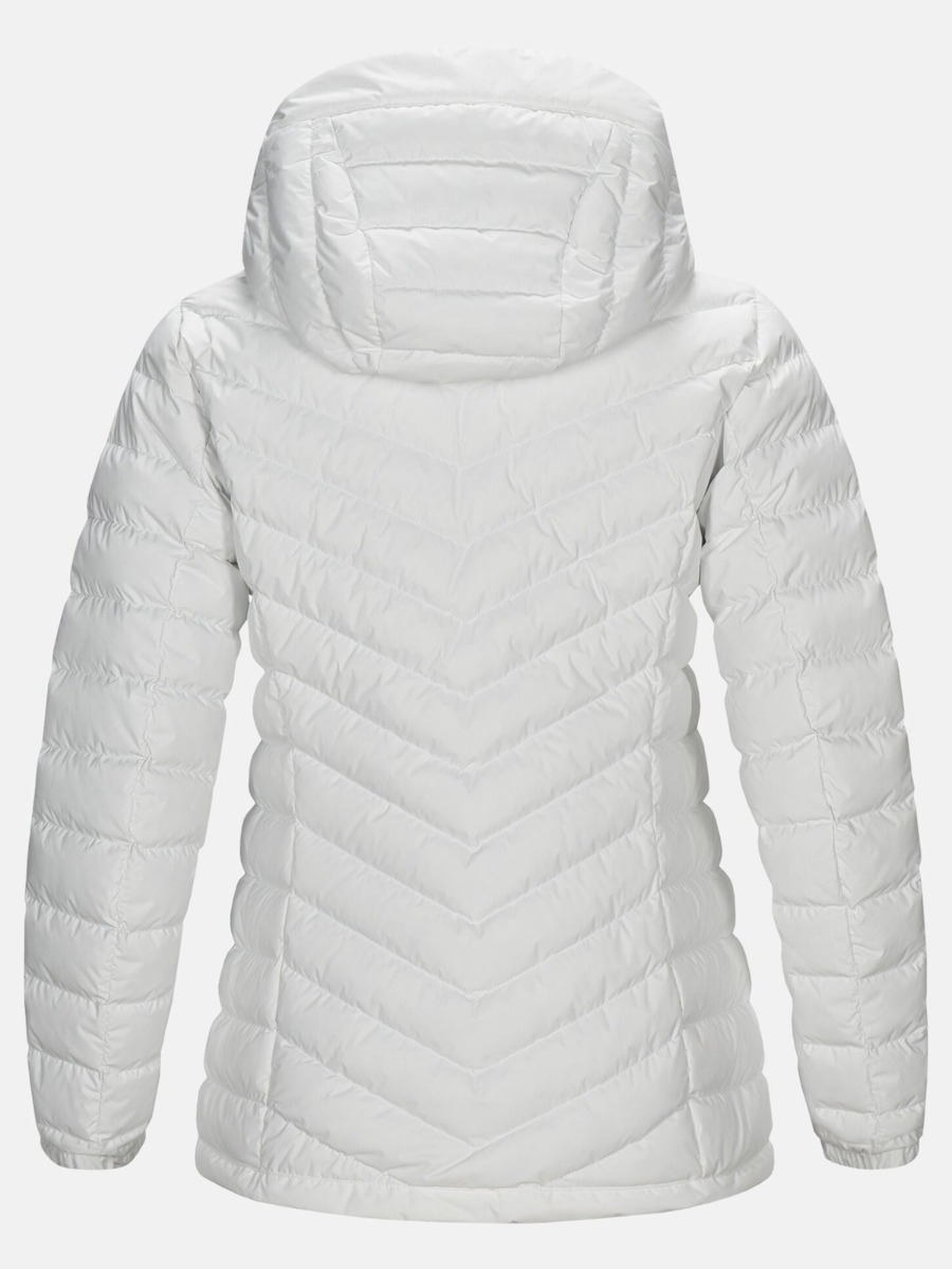 Peak Performance Frost Down Hood Jacket Offwhite