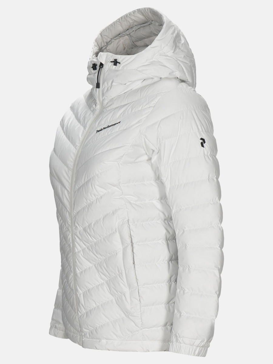 Peak Performance Frost Down Hood Jacket Offwhite