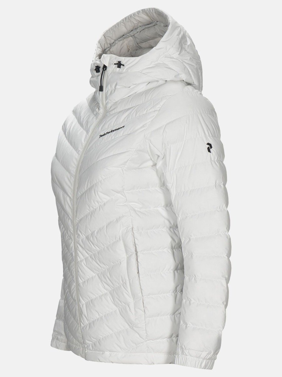 Peak Performance Frost Down Hood Jacket Offwhite