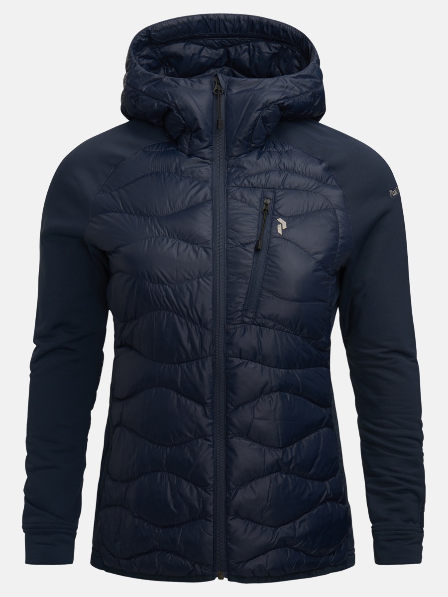 Peak Performance Helium Hybrid Hood Jacket Blue Shadow