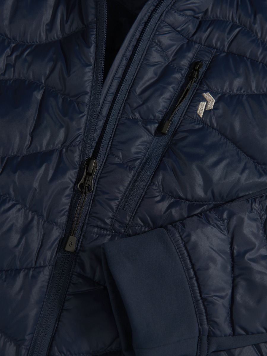 Peak Performance Helium Hybrid Hood Jacket Blue Shadow