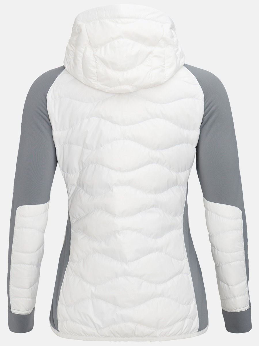 Peak Performance Helium Hybrid Hood Jacket Offwhite