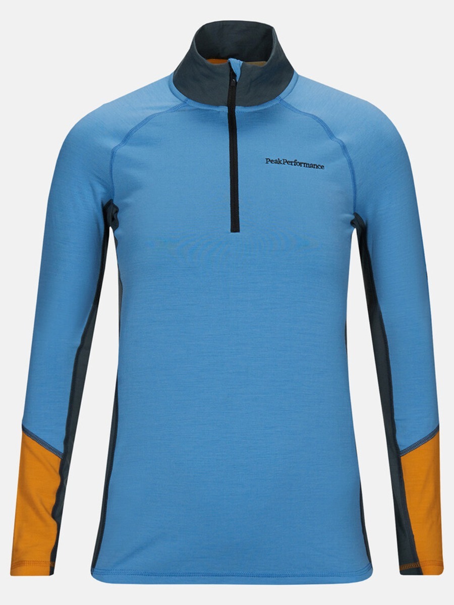 Peak Performance Magic Half Zip Blue Elevation