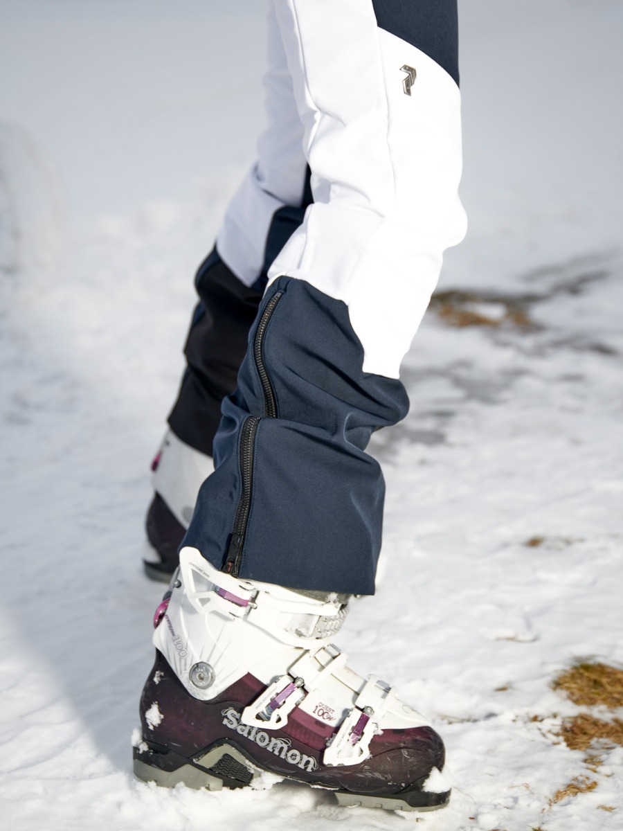 Peak Performance Strech Bib Pants Offwhite