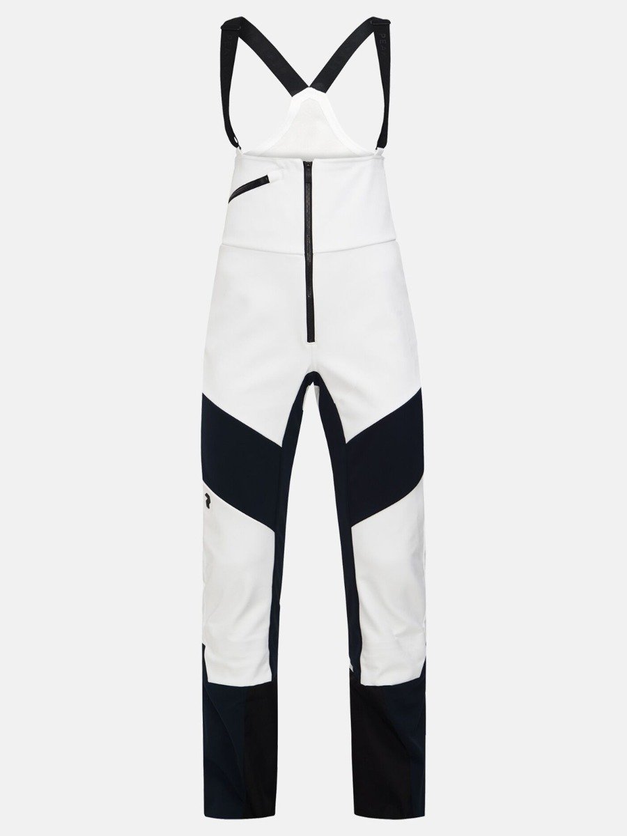 Peak Performance Strech Bib Pants Offwhite