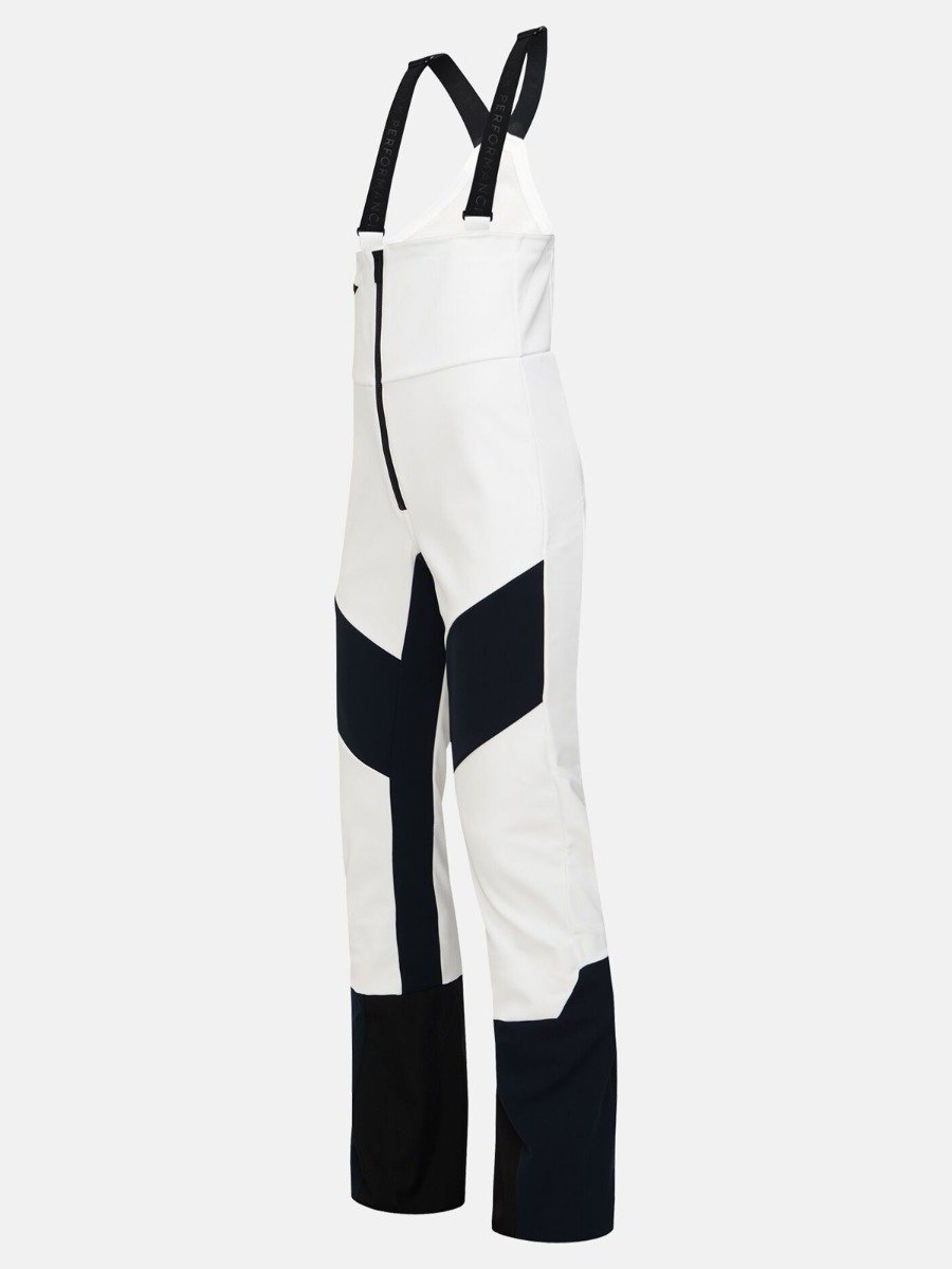 Peak Performance Strech Bib Pants Offwhite