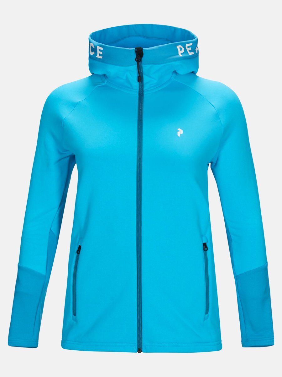 Peak Performance Ride Zip Hood Glacier Glow