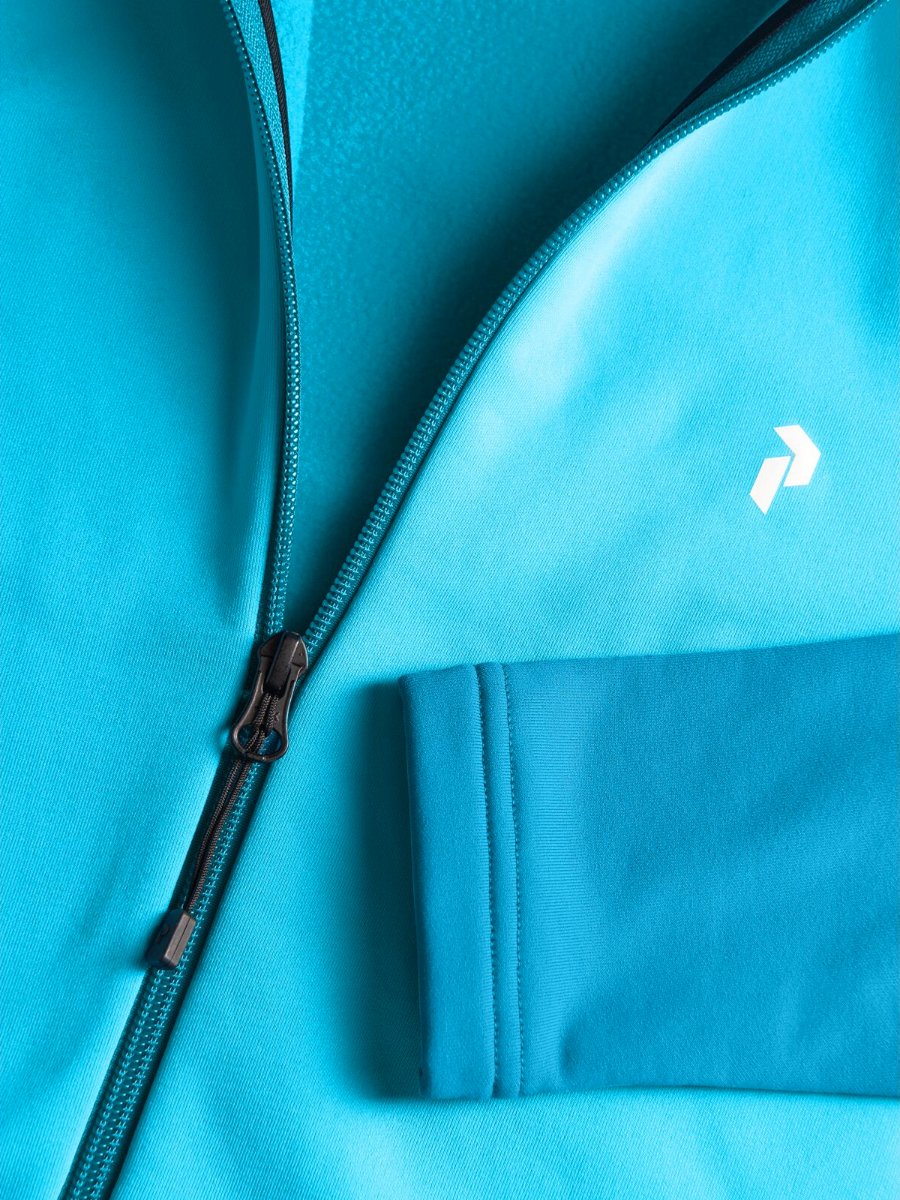 Peak Performance Ride Zip Hood Glacier Glow
