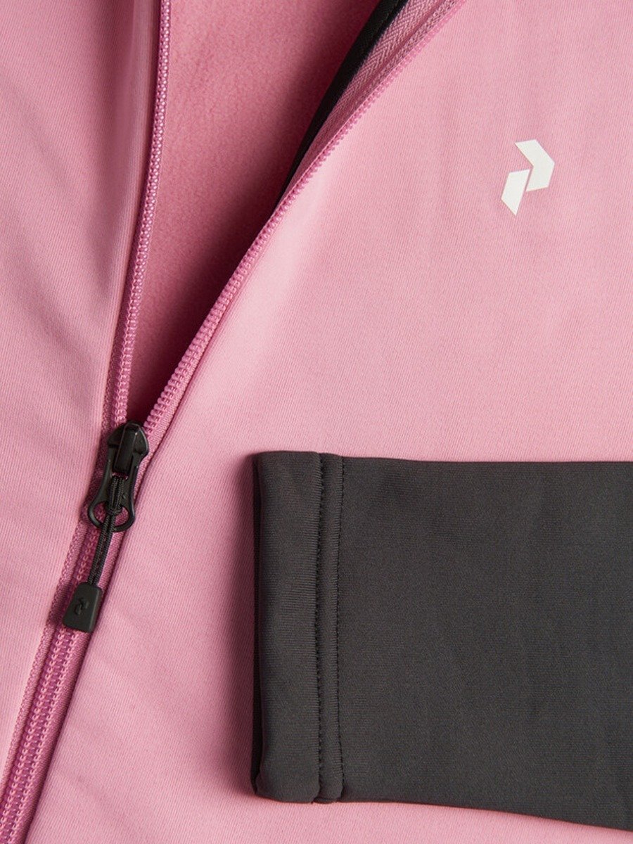 Peak Performance Rider Zip Hood Frosty Rose