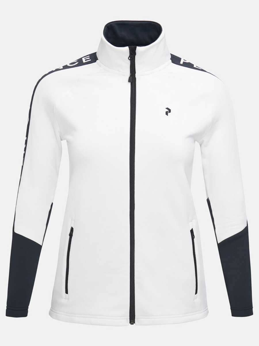 Peak Performance Rider Zip Jacket Offwhite