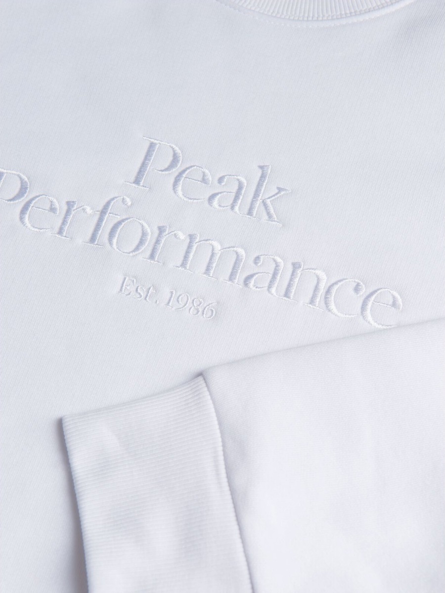 Peak Performance Original Crew White