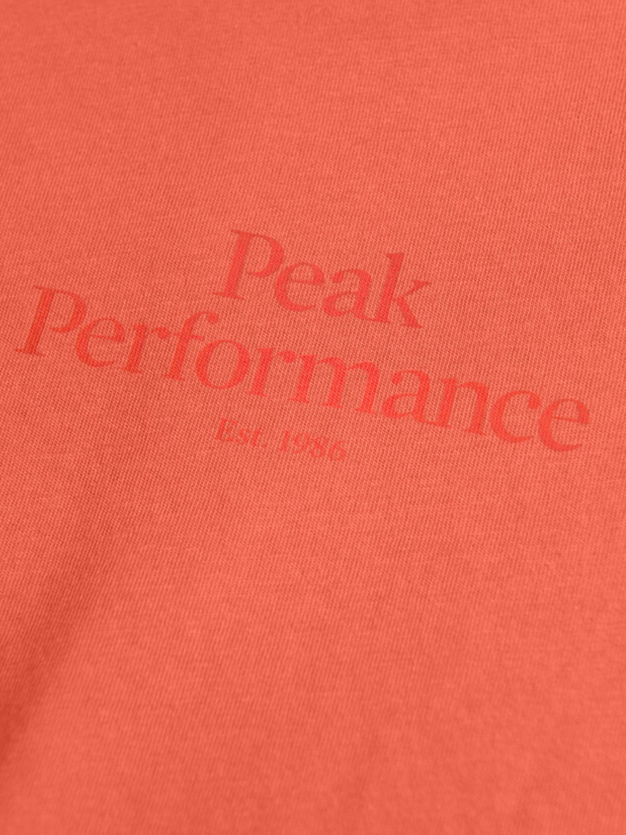 Peak Performance Original Light Tee Clay Red