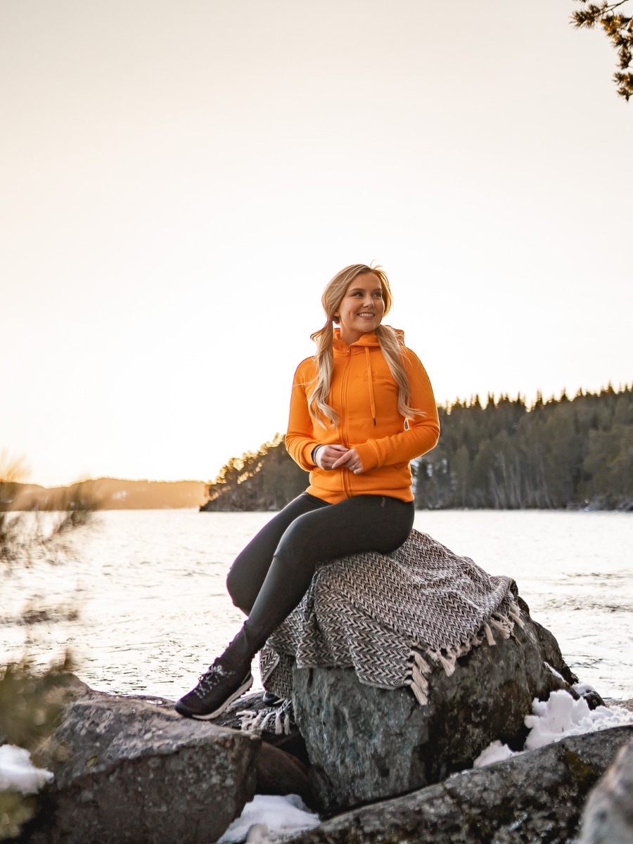 Peak Performance Original Zip Hood Explorange