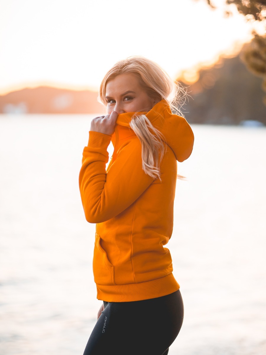 Peak Performance Original Zip Hood Explorange