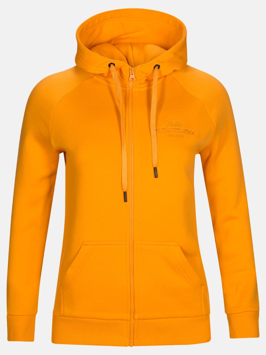 Peak Performance Original Zip Hood Explorange