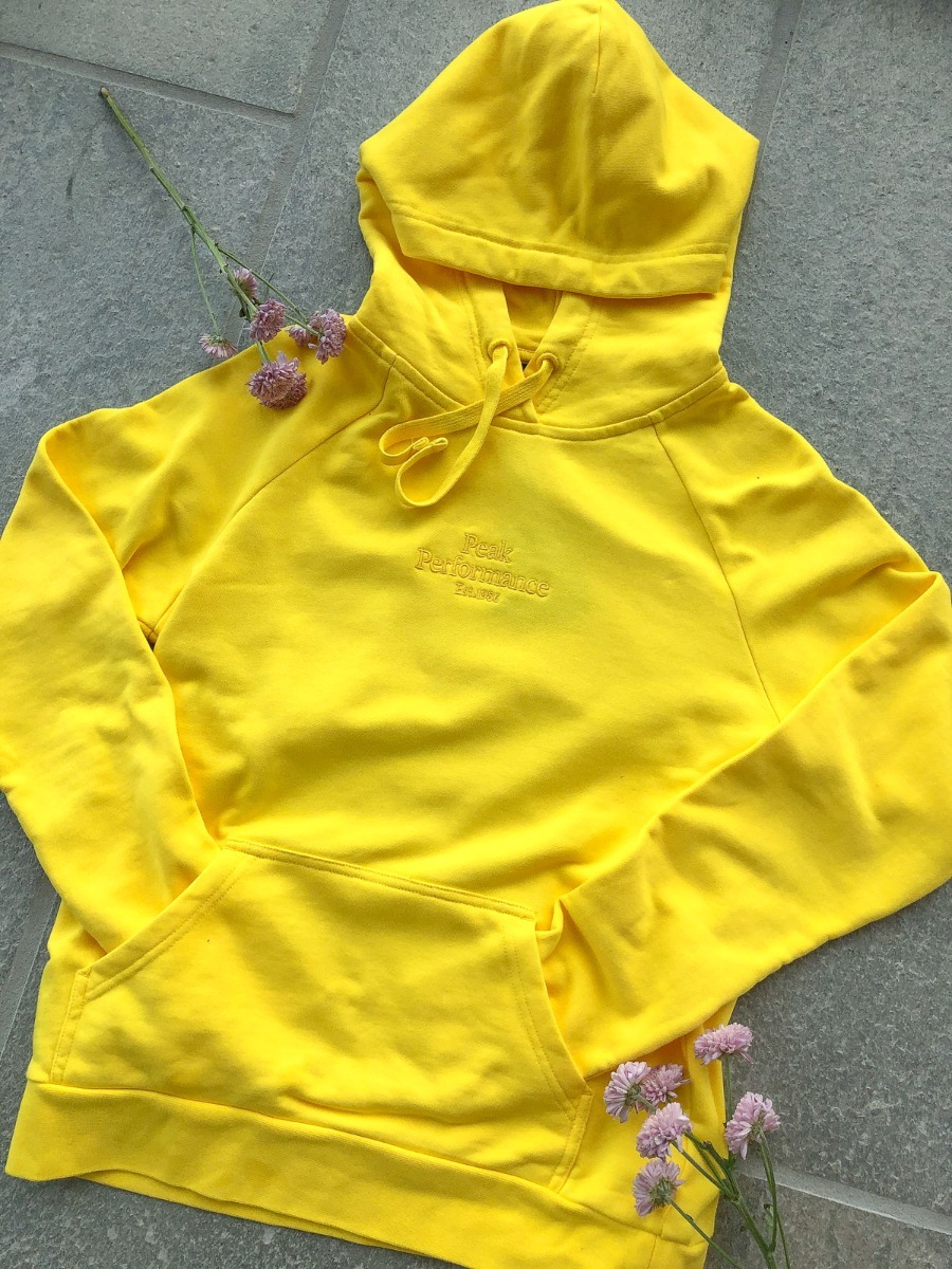 Peak Performance Original Light Hood Stowaway Yellow