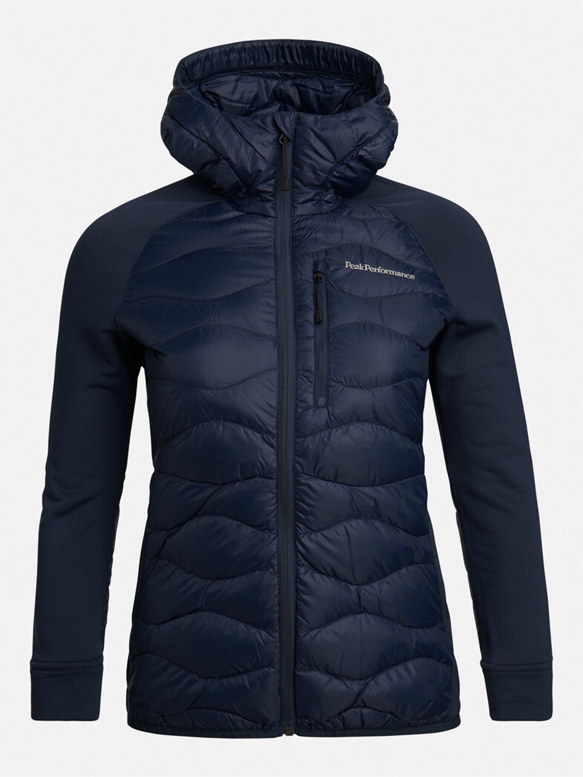 Peak Performance Helium Hybrid Hood Jacket Blue Shadow