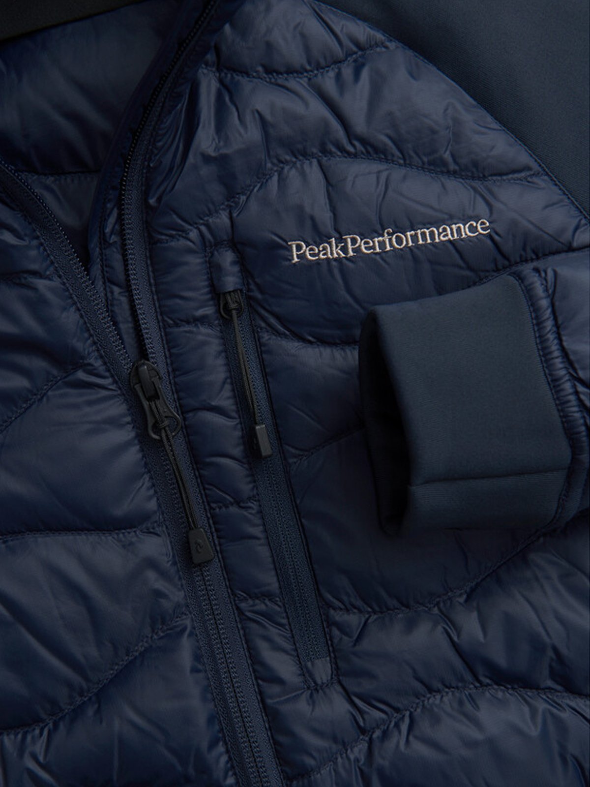 Peak Performance Helium Hybrid Hood Jacket Blue Shadow
