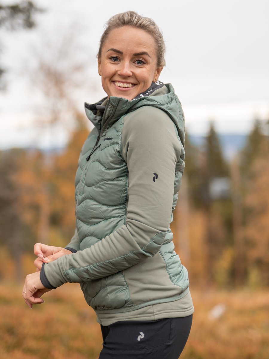 Peak Performance Helium Hybrid Hood Jacket Fells view