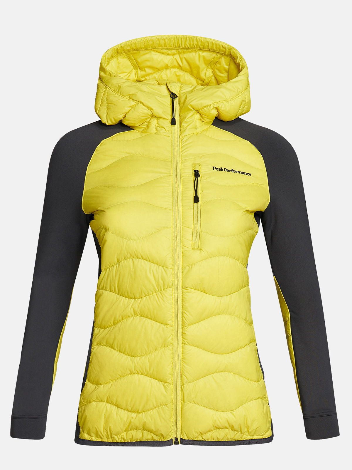 Peak Performance Helium Hybrid Hood Jacket Citrine