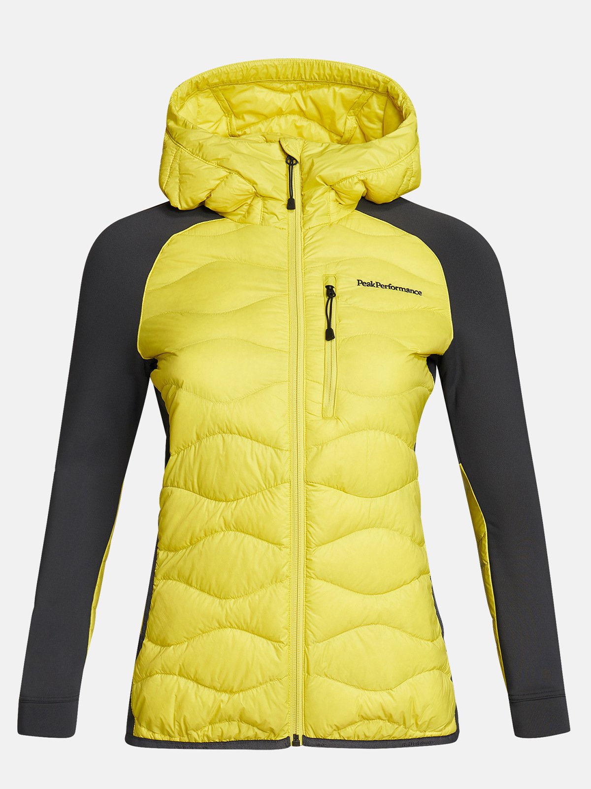 Peak Performance Helium Hybrid Hood Jacket Citrine