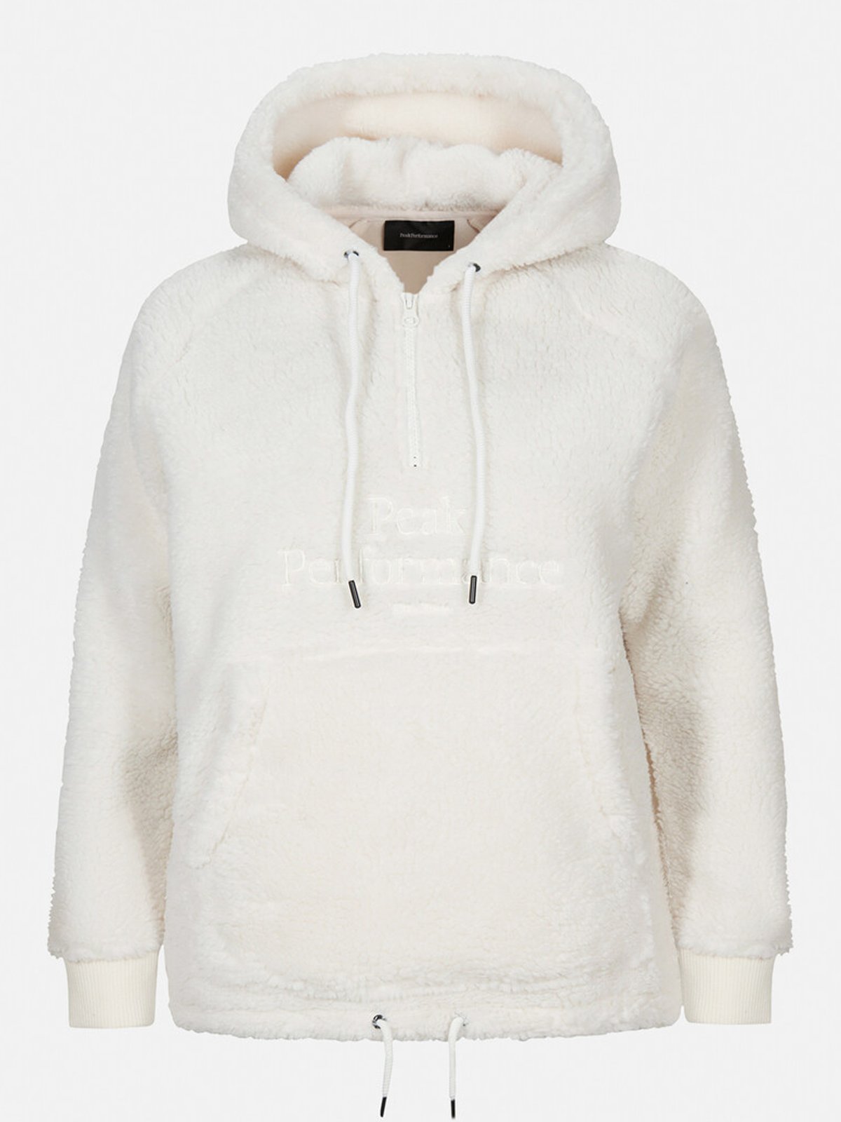 Peak Performance Original Pile Half Zip White