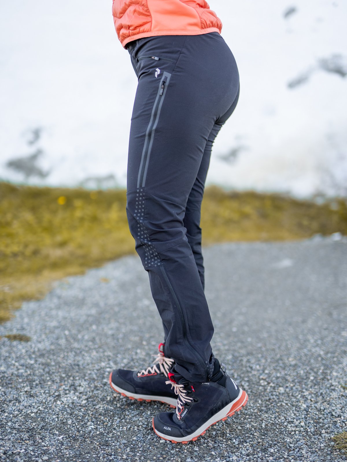 Peak Performance Light Softshell Vent Pants Svart