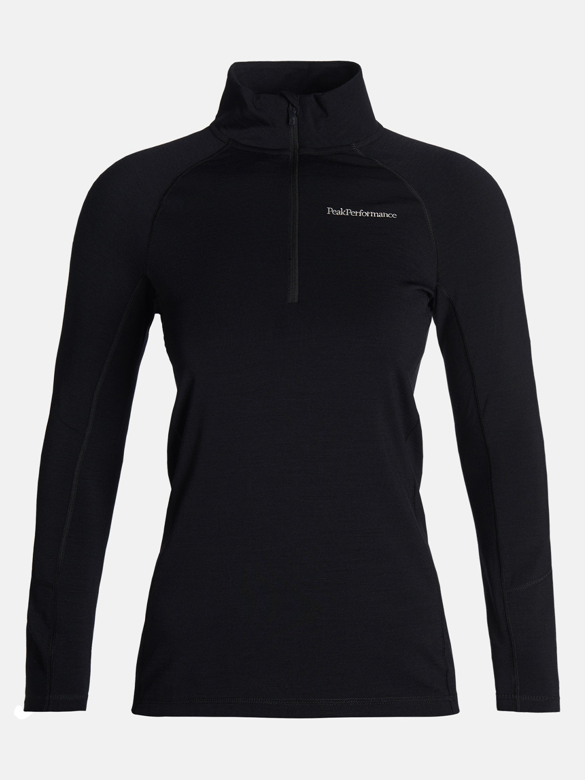Peak Performance Magic Half Zip Grey Melange / Black