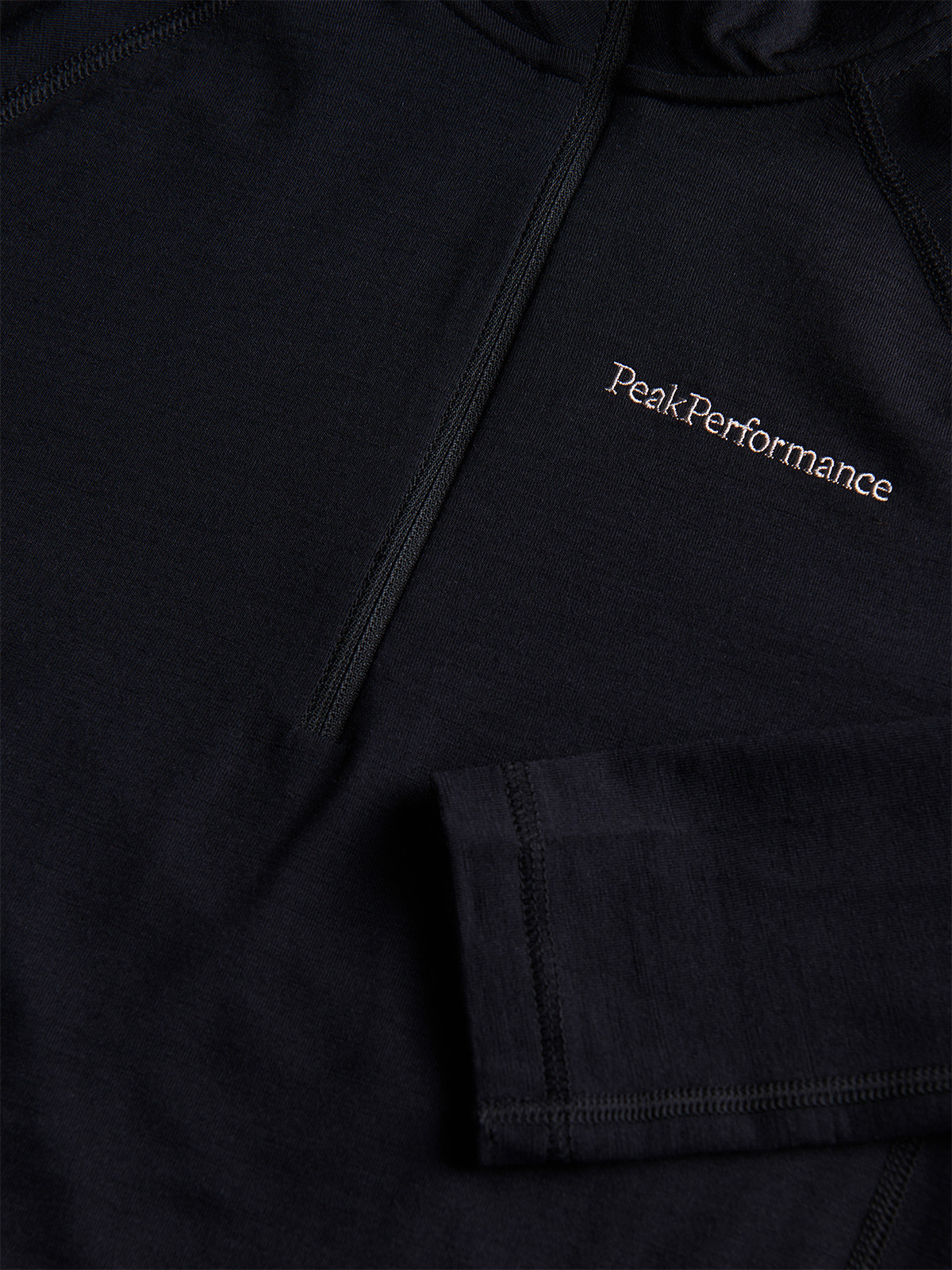 Peak Performance Magic Half Zip Grey Melange / Black