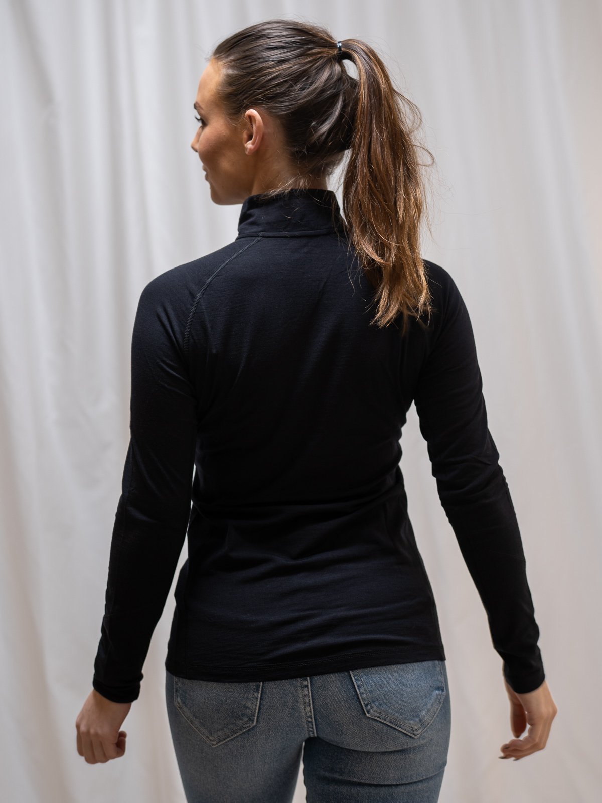 Peak Performance Magic Half Zip Grey Melange / Black