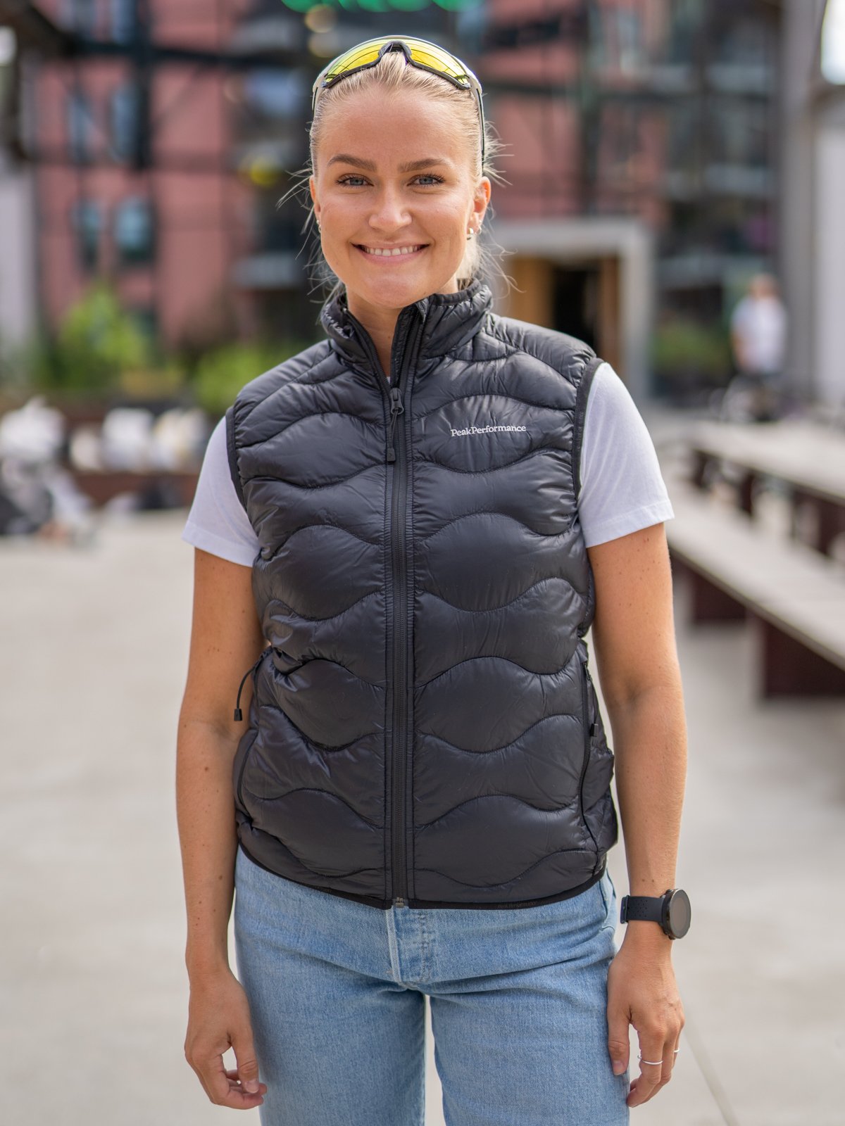 Peak Performance W Helium Down Vest Black