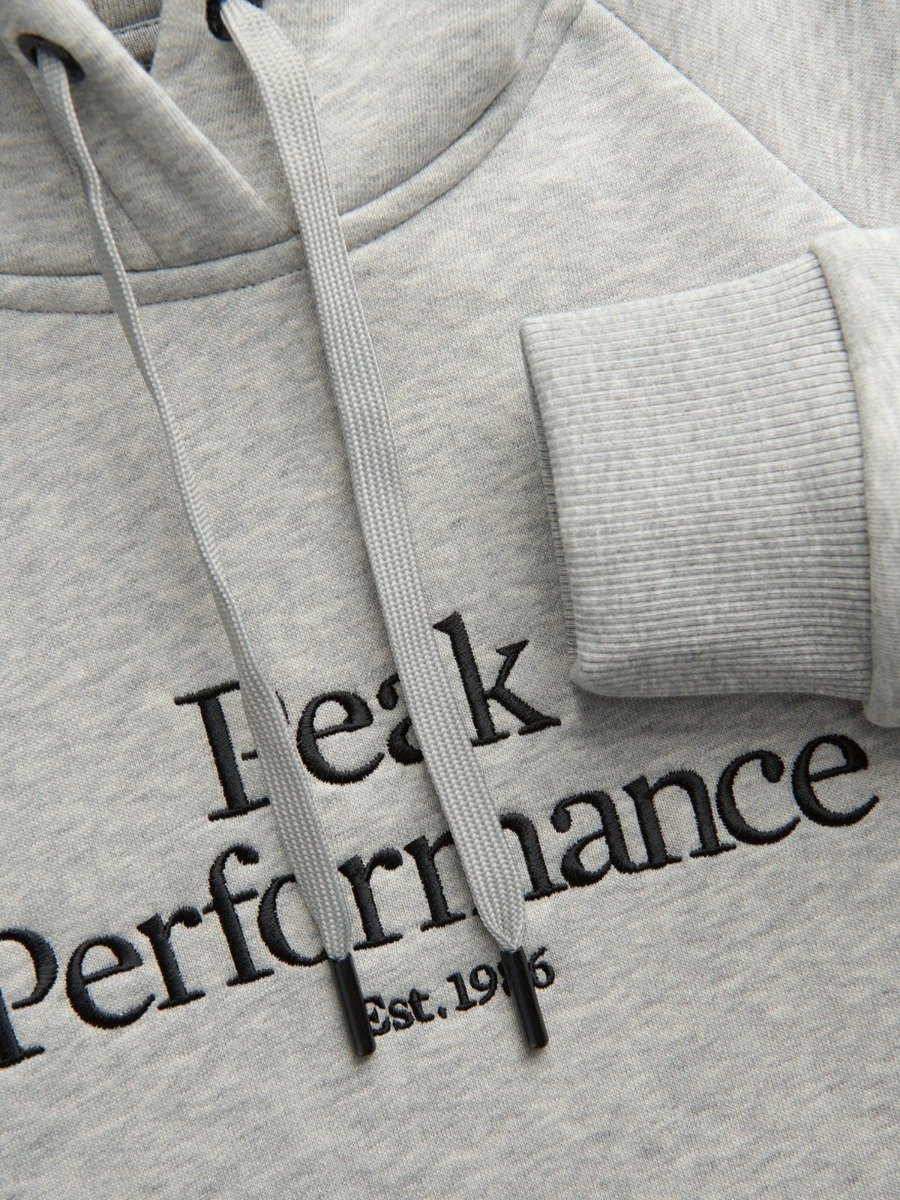 Peak Performance Original Hood Med Grey Melange